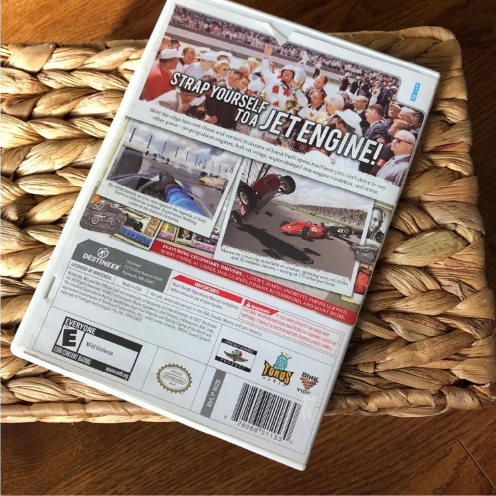 Indianapolis 500: Legends Video Game for Wii